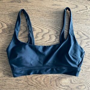 Aerie banded wide strap scoop bikini top